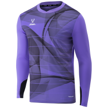 Свитер вратарский DIVISION PerFormDRY GK Pattern LS, сиреневый/темно-серый/белый, детский